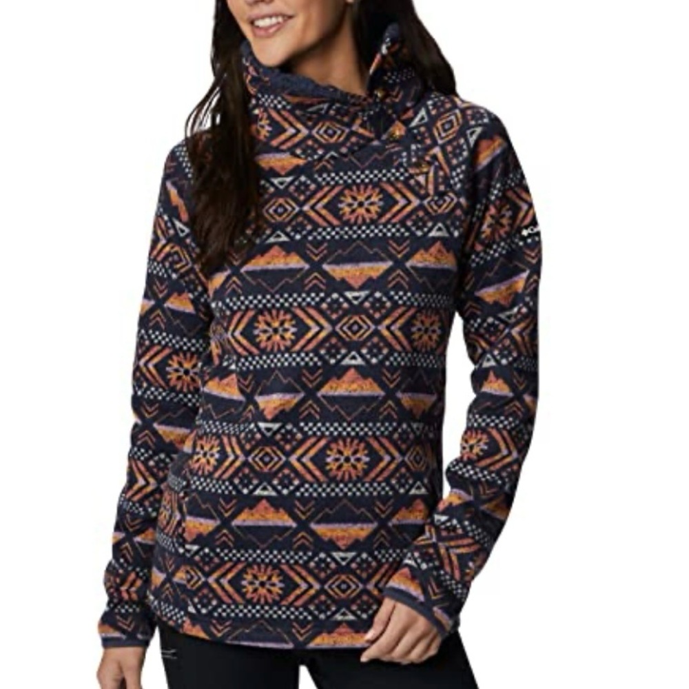 Columbia Multicolor Fleece Pullover - Picture 3 of 9